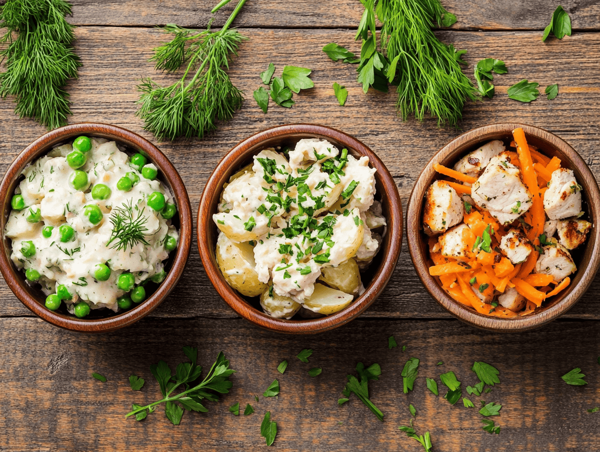 potato salads variety