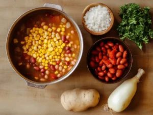 ingredients for cowboy soup recipe