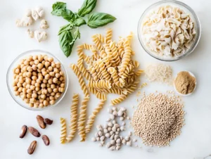 chickpeas pasta