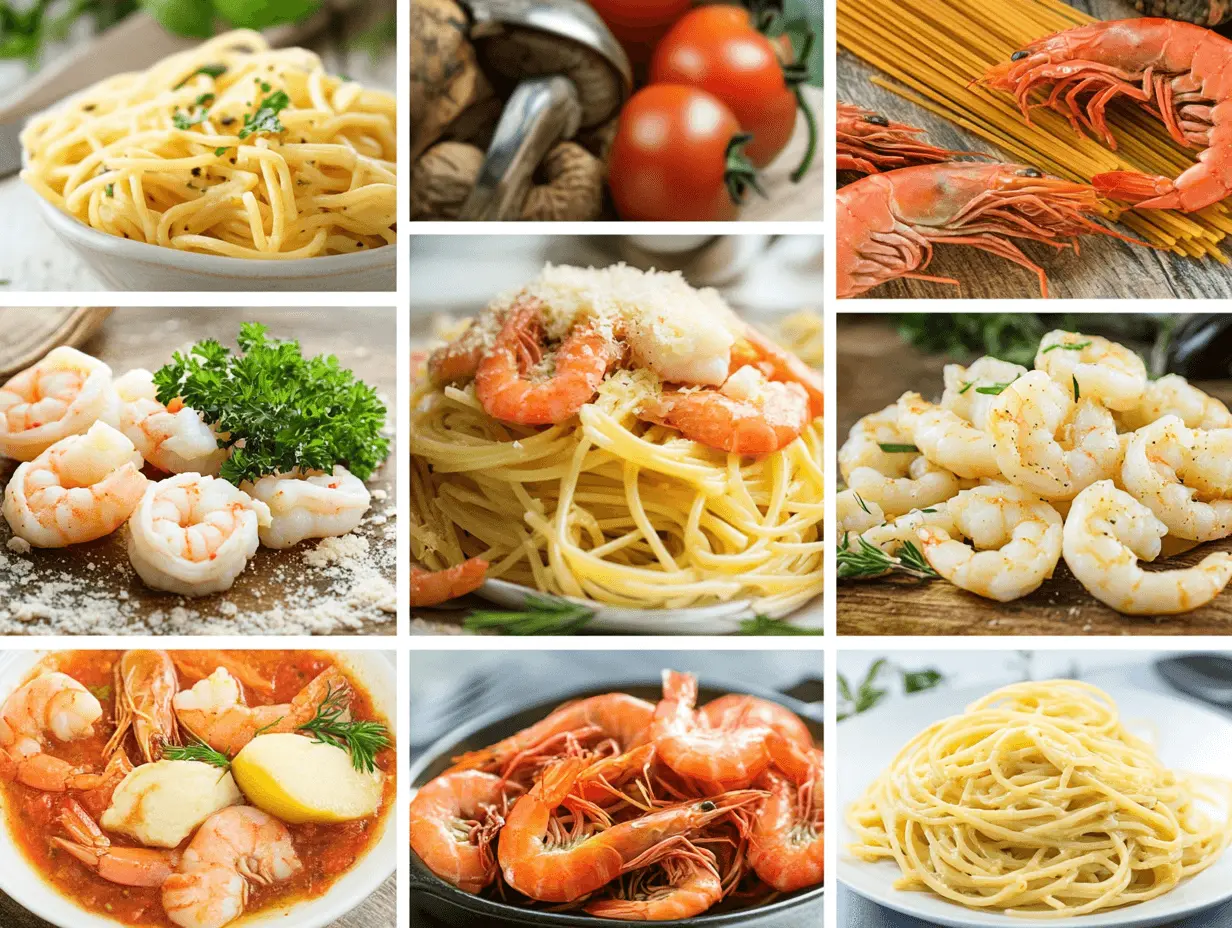 The Fusion of Shrimp and Pasta