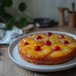 Freshly Baked Pineapple Upside-Down Cake